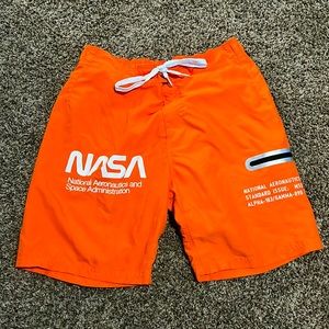 NASA swim trunks